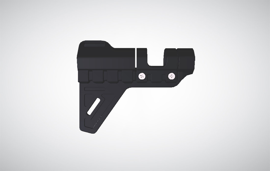 DLG-160 - Shoulder Blade Buttstock