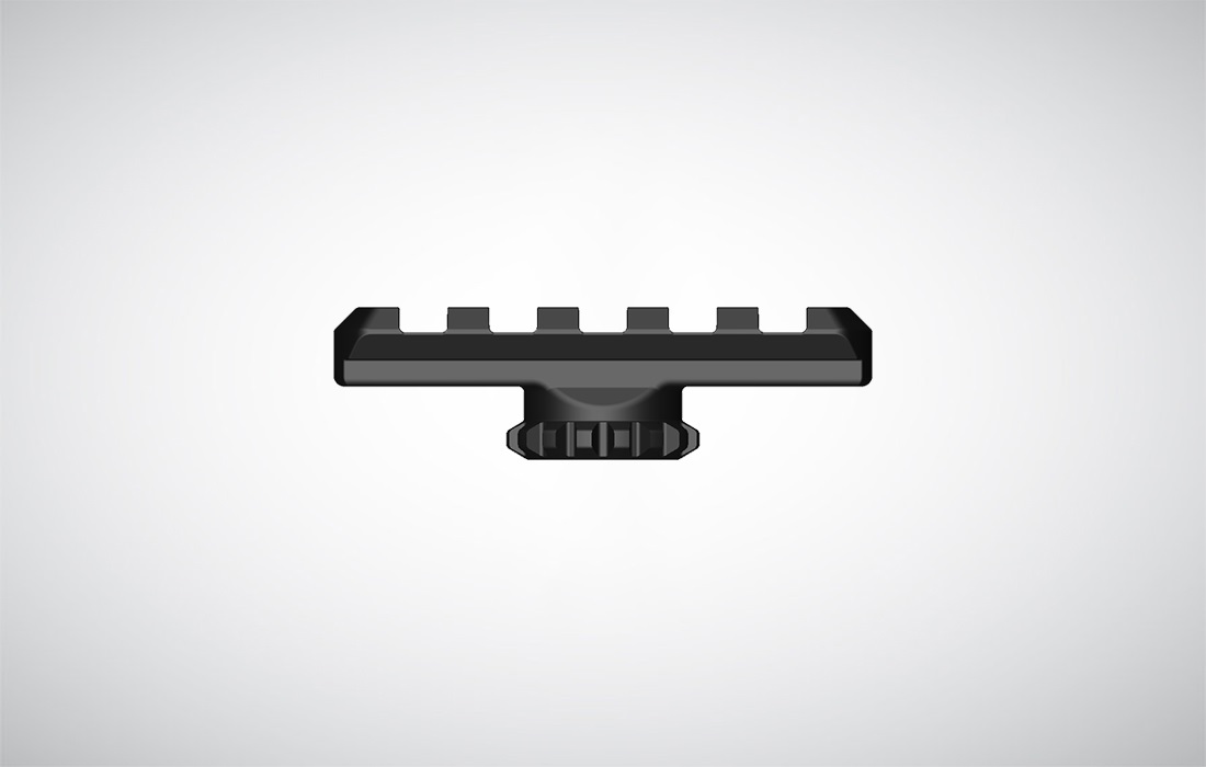 5 SLOT POLYMER RAIL FOR MULTI DIRECTION ADAPTERS DLG TACTICAL