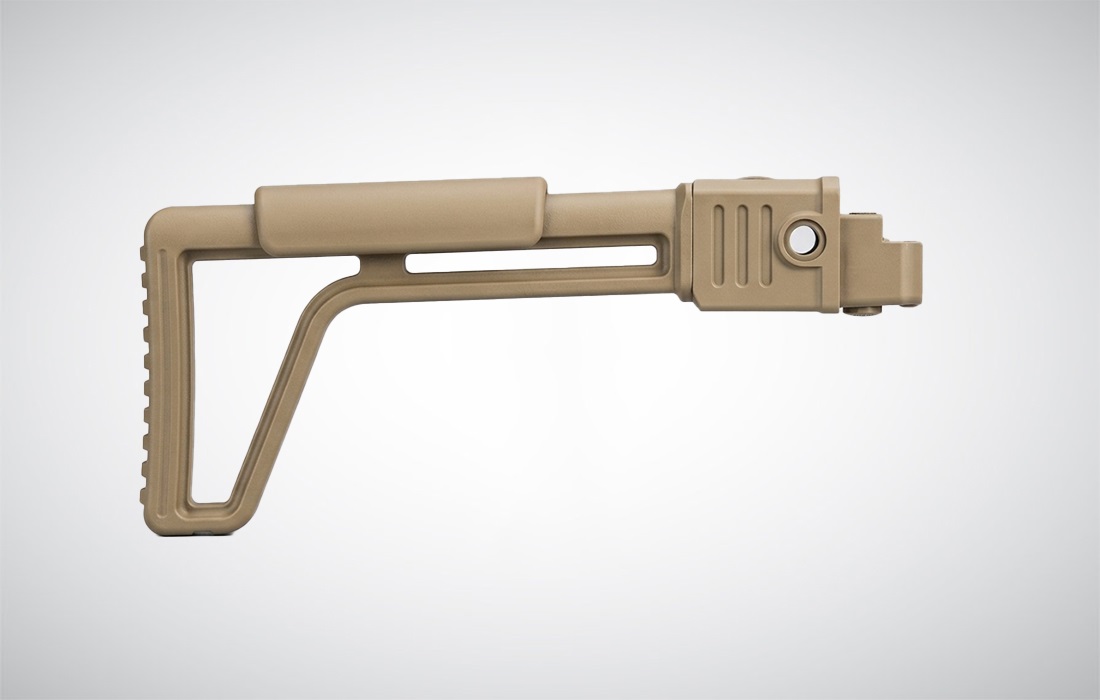 AK 47/74 FOLDING  BUTTSTOCK w/Cheek Rest - Mil Spec